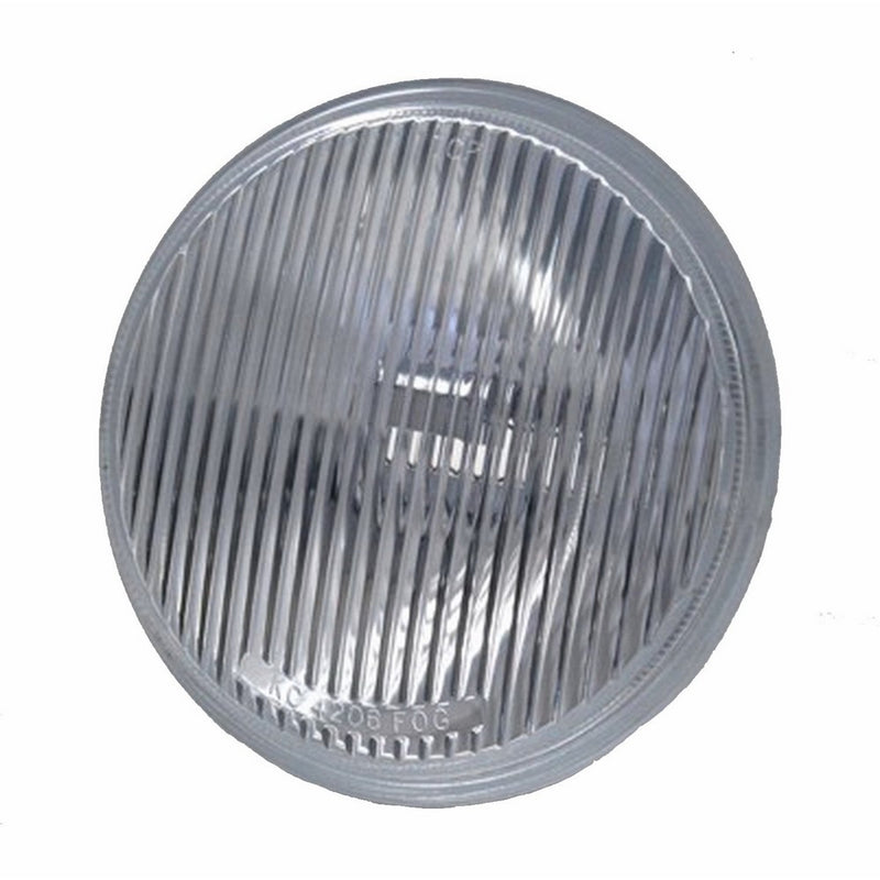 KC HiLiTES 4206 6" Replacement Fog Beam Pattern Glass Lens/Reflector with H3 Bulb Socket Adapter