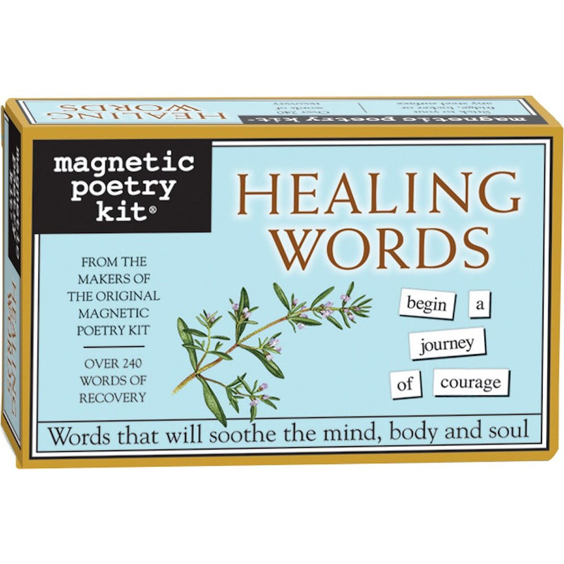 Magnetic Poetry Healing Words Kit - Words for Refrigerator - Write Poems and Letters on the Fridge - Made in the USA