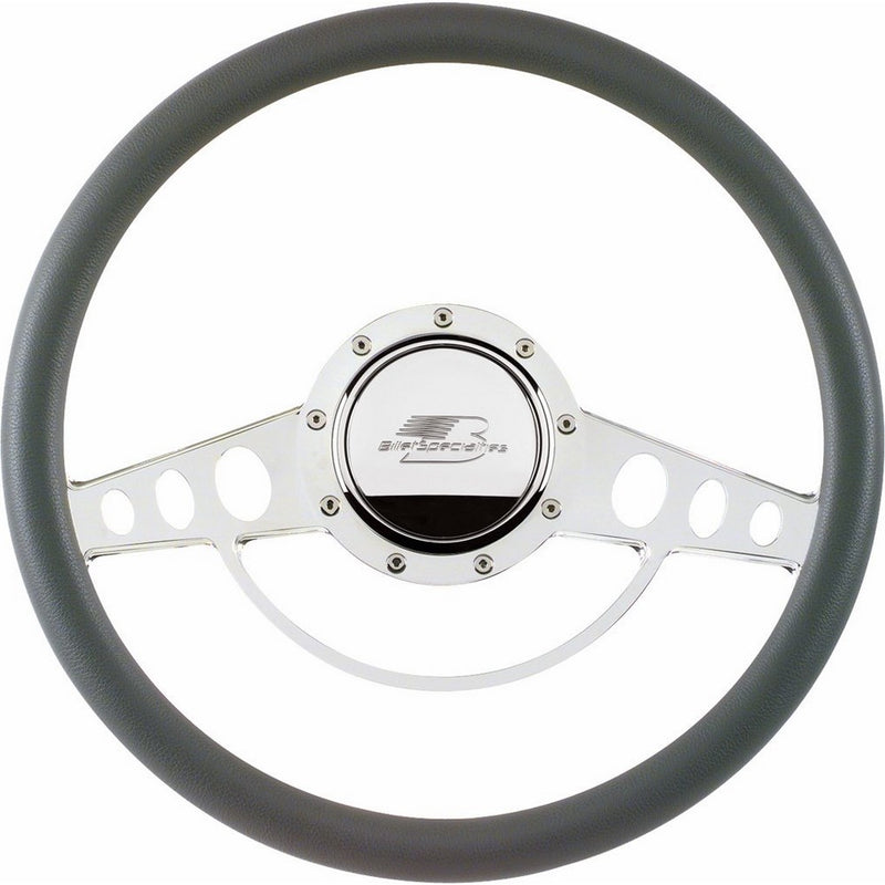 Billet Specialties 30725 14" Classic Half Wrap Steering Wheel