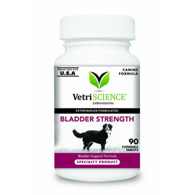 VetriScience Laboratories Bladder Strength Tablet for Dogs, 90 Chewable Tablets