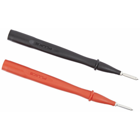 Fluke TP1 Slim-Reach Flat Blade Test Probe with Stainless Steel Tip, 1000V Voltage, 10A Current