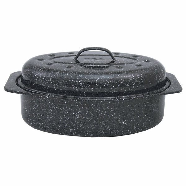 Granite Ware Covered Oval Roaster