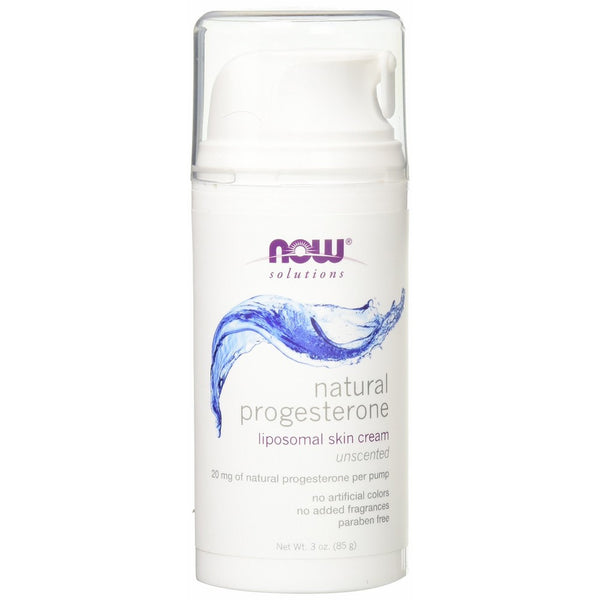 NOW Progesterone Cream, 3-Ounces