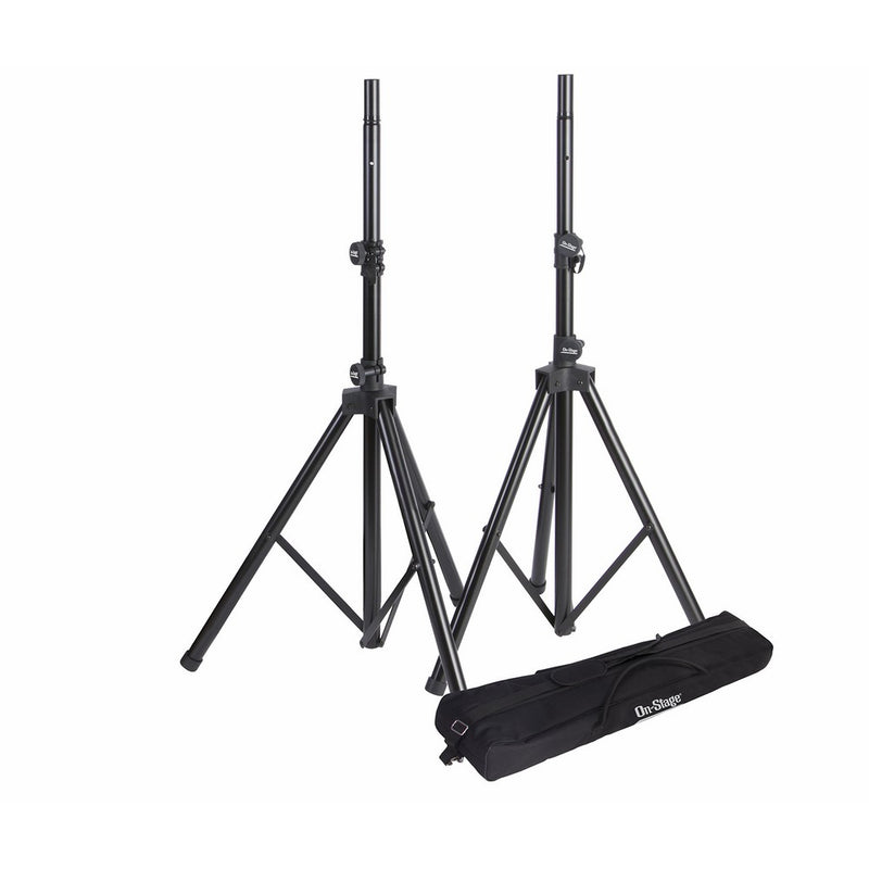 On Stage SSP7950 Tripod Speaker Stand Package with Bag