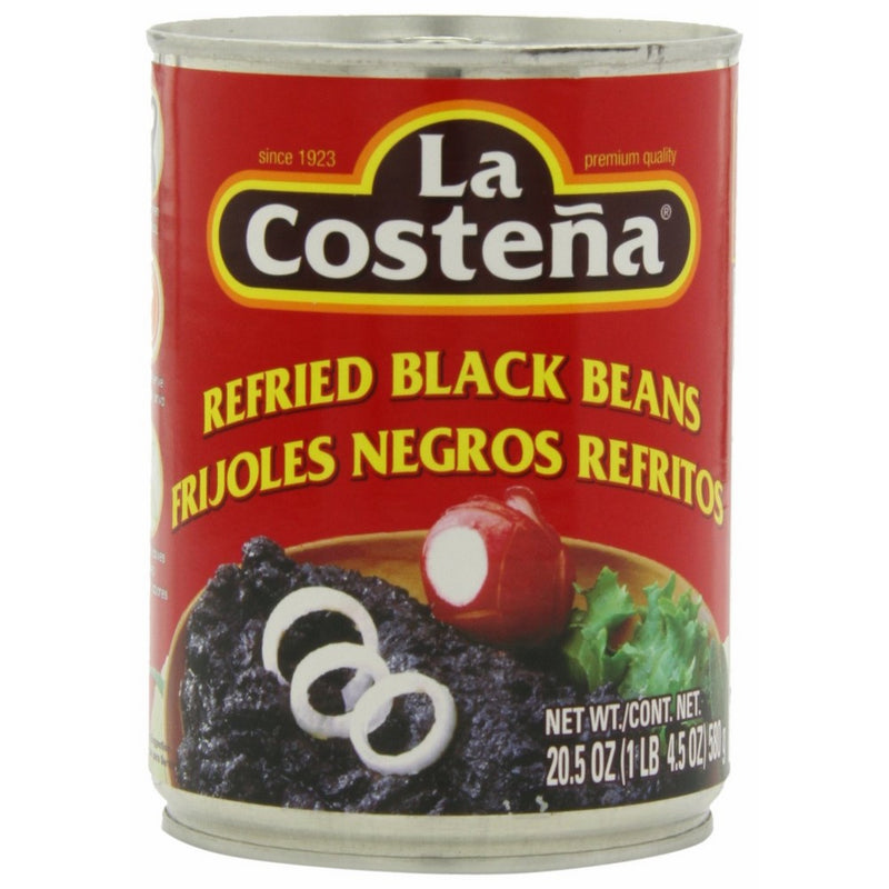 La Costena Beans, Black, 20.5 Ounce (Pack of 12)