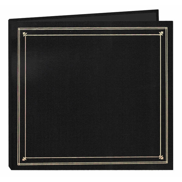 Pioneer Photo Albums 204-Pocket Post Bound Leatherette Cover Photo Album for 4 by 6-Inch Prints, Black