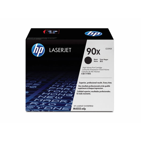 HP 90X (CE390X) Black High Yield Original Toner Cartridge for HP LaserJet Enterprise 600 M4555