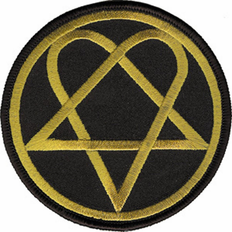 Application Him Heartagram Round Logo Patch