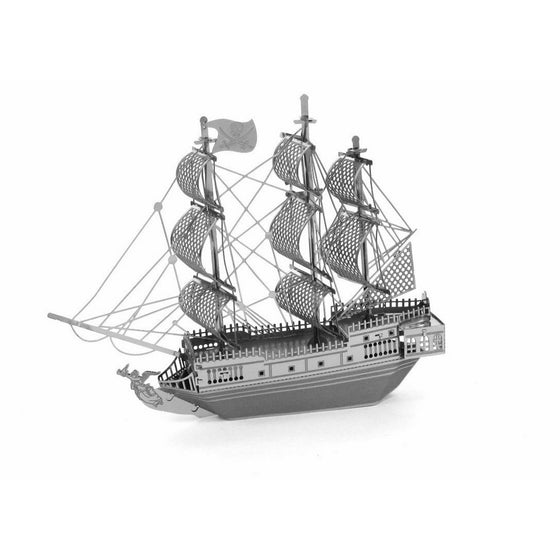 MetalEarth 3D Metal Model - Black Pearl Pirate Ship