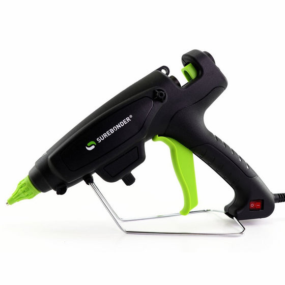 Surebonder PRO2-220 220-Watt Adjustable Temperature Industrial Glue Gun, Black