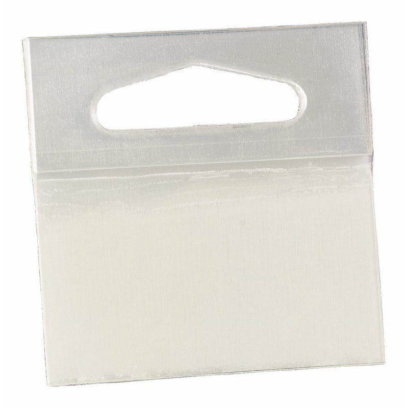 3M Hang Tab 1075 Clear, 2 in x 2 in, Conveniently Packaged (Pack of 50)