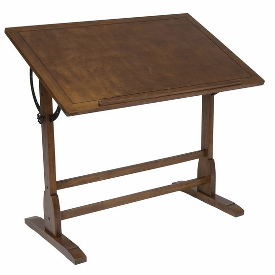 Studio Designs 42in Vintage Drafting Table/Rustic Oak 13305