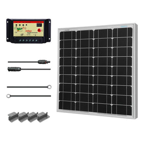 Renogy 50 Watt 12 Volt Monocrystalline Solar Starter Kit