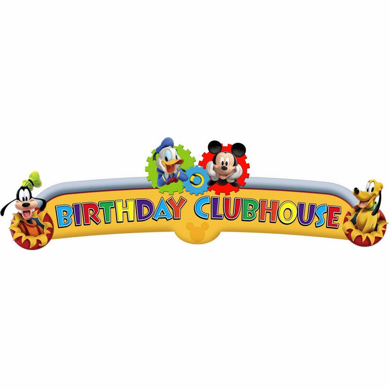 Mickey Mouse 'Playtime' Happy Birthday Banner (1ct)