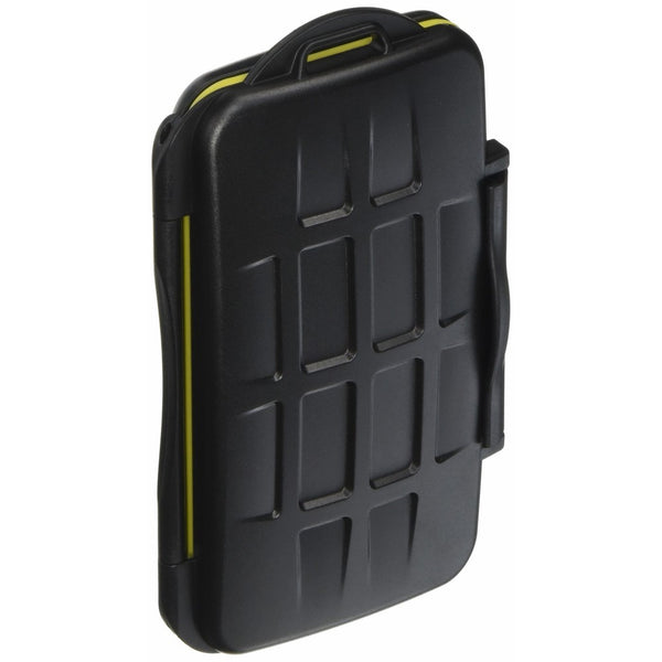 JJC MC-SD12 Water Resistant Holder Storage Memory Card Case fits 12 SD Cards