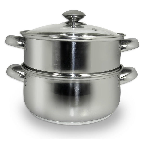 Cook Pro 589 All-in-1 Stainless Steamer and Sauce Pot, 3-Quart