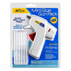 Adhesive Technologies 05694 Mini Hi-Temp Glue Gun (& Combo Pack) Glue Gun & Glue Sticks
