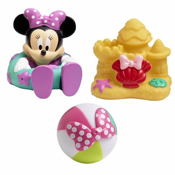 The First Years 3 Piece Disney Baby Minnie Mouse Bath Squirt Toys