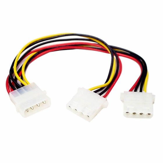 PYO2L - StarTech.com LP4 to 2x LP4 Power Y Cable - Bulk 9