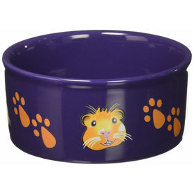 Kaytee Paw-Print PetWare Bowl, Guinea Pig, Assorted Colors