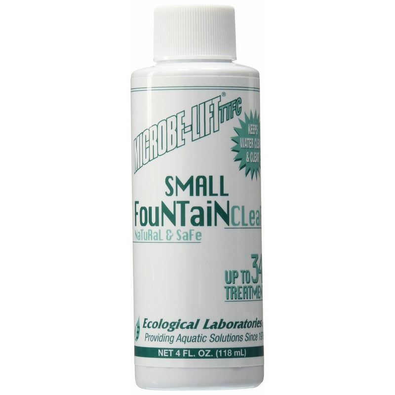 Ecological Labs 10TTFC4 Microbe Lift Small Fountain Clear, 4-Ounce