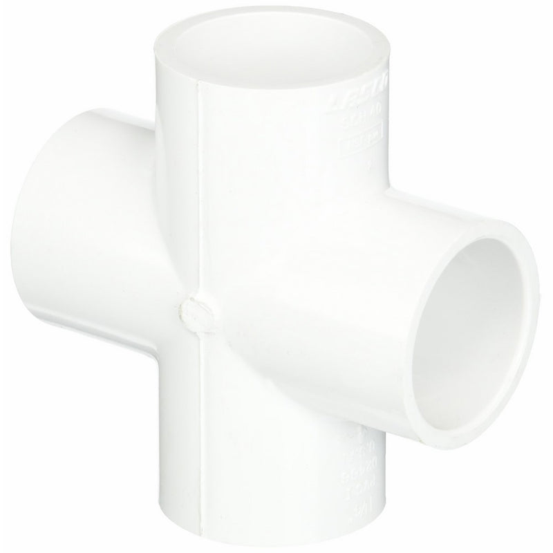 Genova Products 34414 PVC Sch. 40 Crosses, 1-1/4"