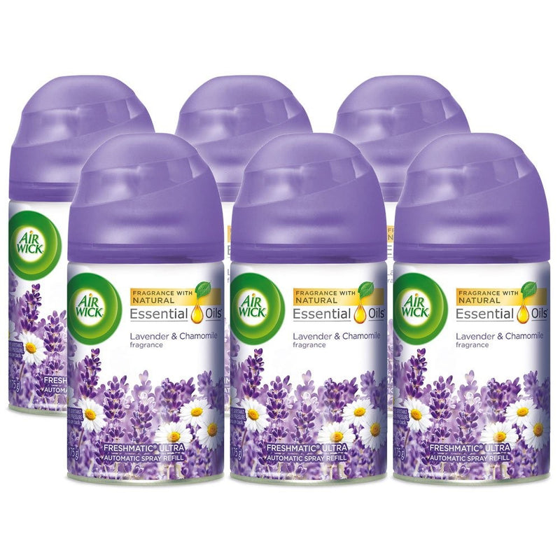 Air Wick Freshmatic Refill Automatic Spray, Lavender & Chamomile, 6.17oz, Air Freshener