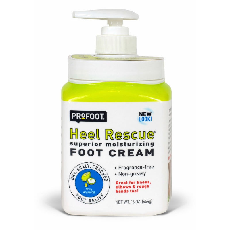 PROFOOT Heel Rescue Foot Cream, 16 Ounce (Pack of 3) Non-Greasy Foot Cream Ideal for Cracked Skin Calloused Skin or Chapped Skin on Feet Heels Elbows and Knees, Penetrates Moisturizes and Repairs