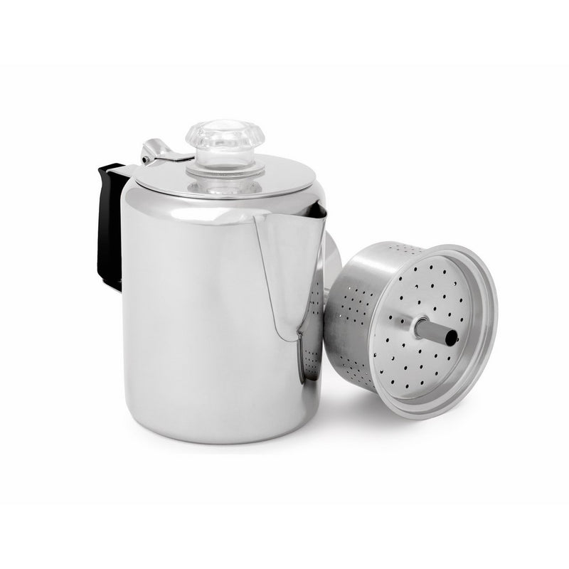 GSI Glacier Stainless Coffee Perk Cup, 12