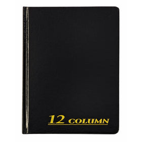 Adams Account Book, 12 Column, 7 x 9-1/4 Inches, 80 Pages (ARB8012M)