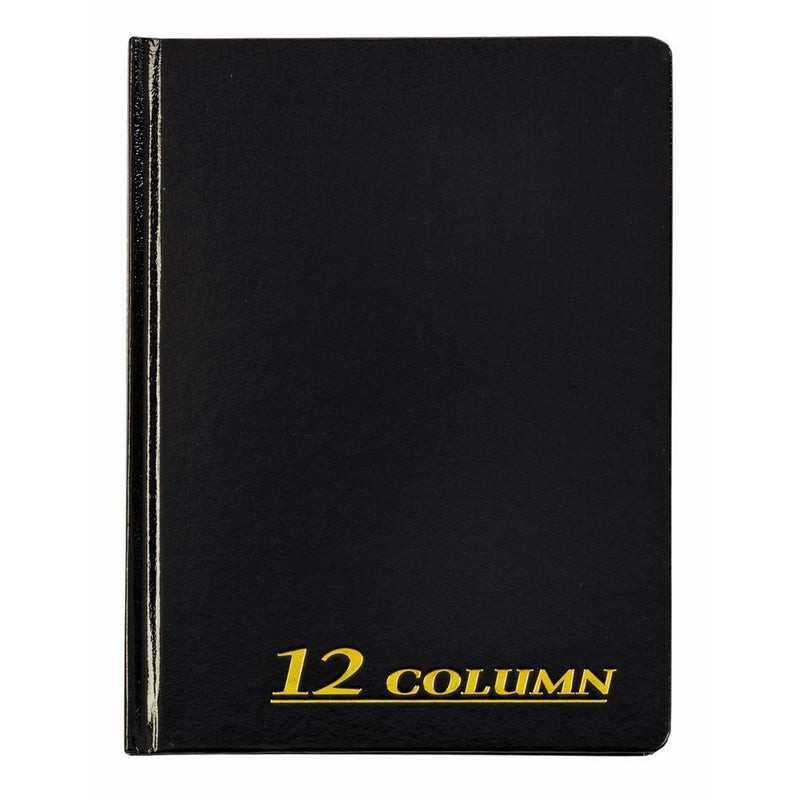 Adams Account Book, 12 Column, 7 x 9-1/4 Inches, 80 Pages (ARB8012M)