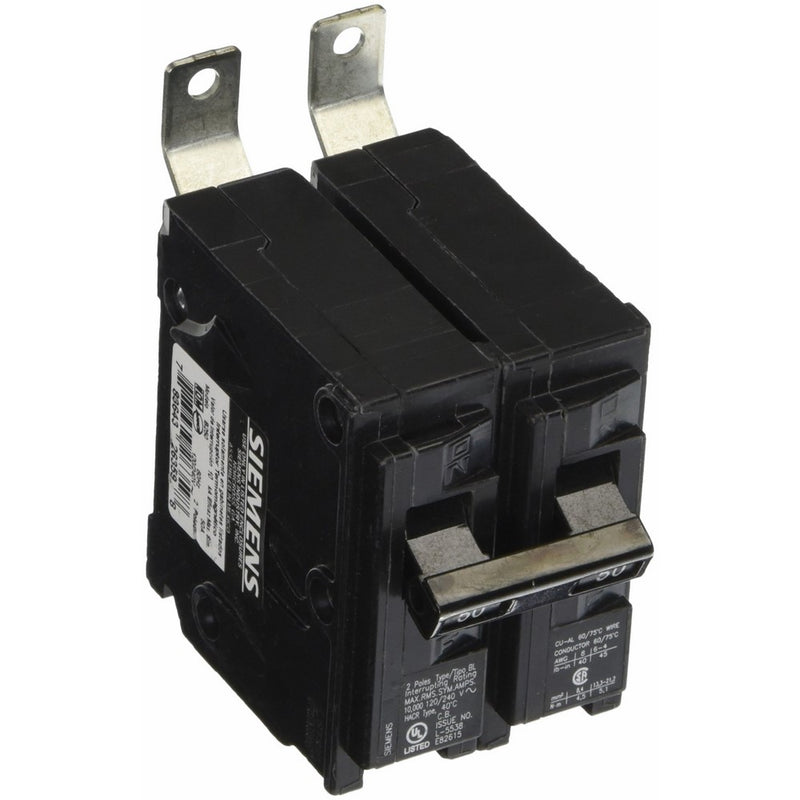 Siemens B250 50-Amp Double Pole 120/240-Volt 10KAIC Bolt in Breaker