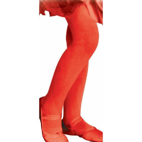 Forum Novelties Red Costume Tights, Child Large