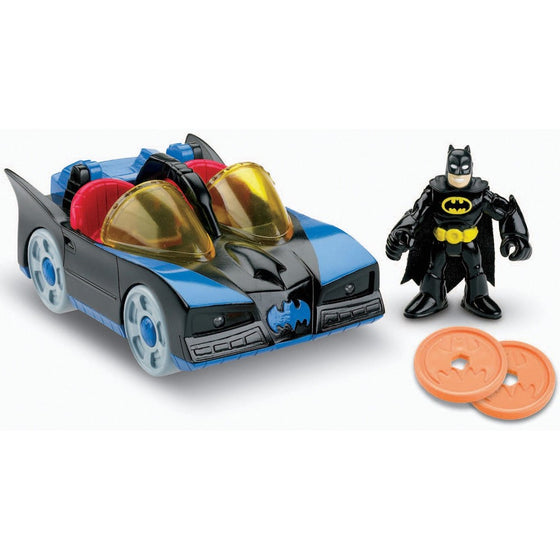Fisher-Price Imaginext DC Super Friends, Batmobile with Lights