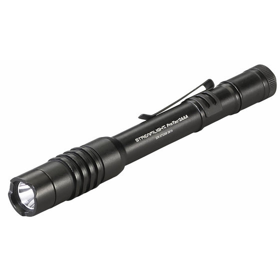 Streamlight 88039 ProTac 2AAA 130 Lumen Professional Tactical Flashlight with High/Low/Strobe w/2 x AAA Batteries