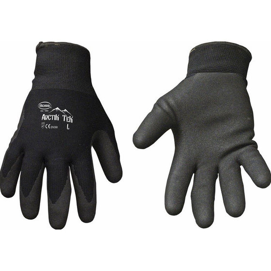 Boss 7840 Arctik Tek Foam Nitrile Work Gloves, Large (Pack of 1 Pair)