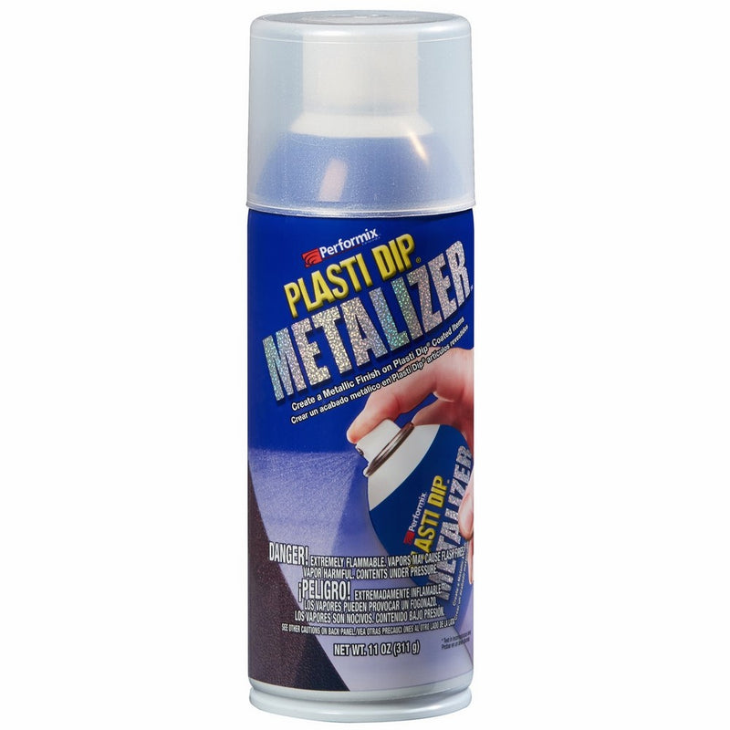 PERFORMIX 11210 Plasti Dip Enhancer Silver Metalizer Aerosol - 11 oz.