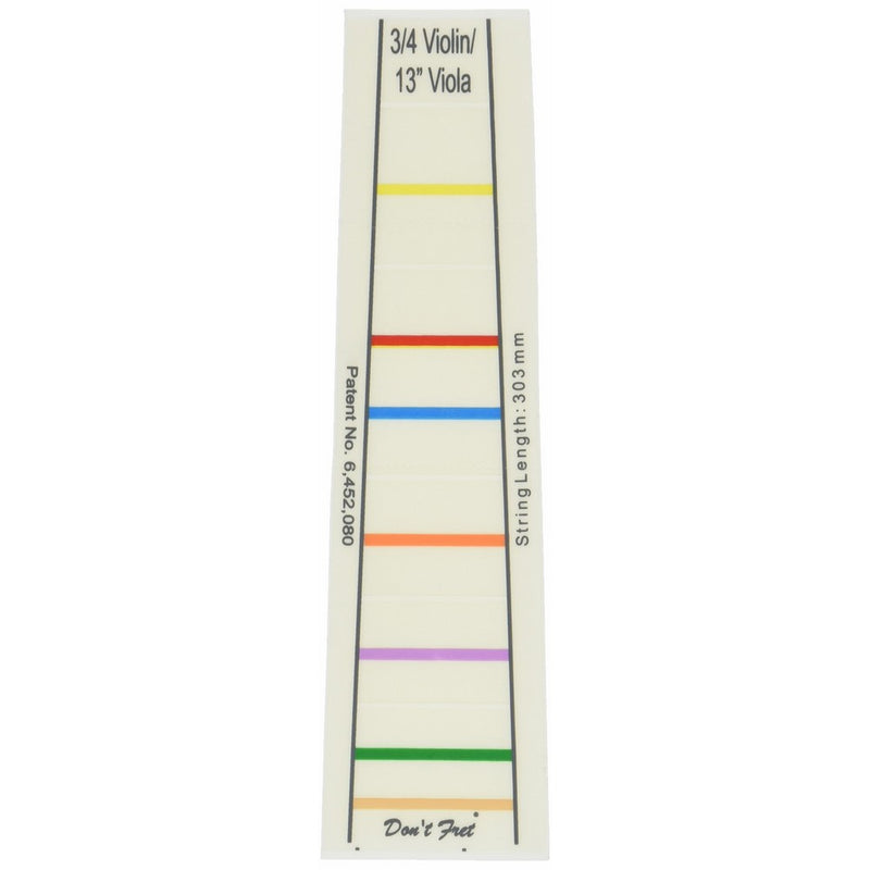Don't Fret 105 Violin Accessory for 3/4 violin or 13" viola'