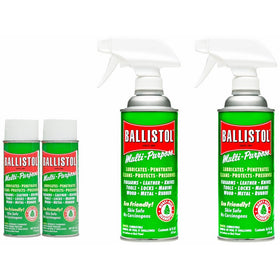 Ballistol Multi-Purpose Lubricant Cleaner Protectant Combo Pack #6