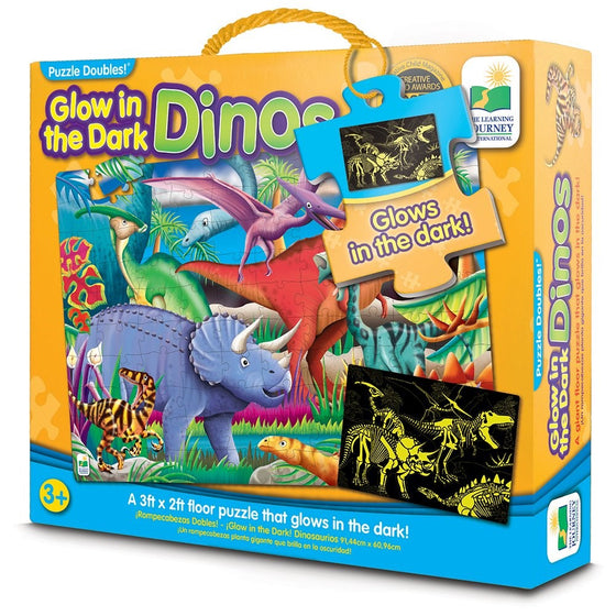 Glow In The Dark - Dino - Puzzle and Dinosaur Activity In One