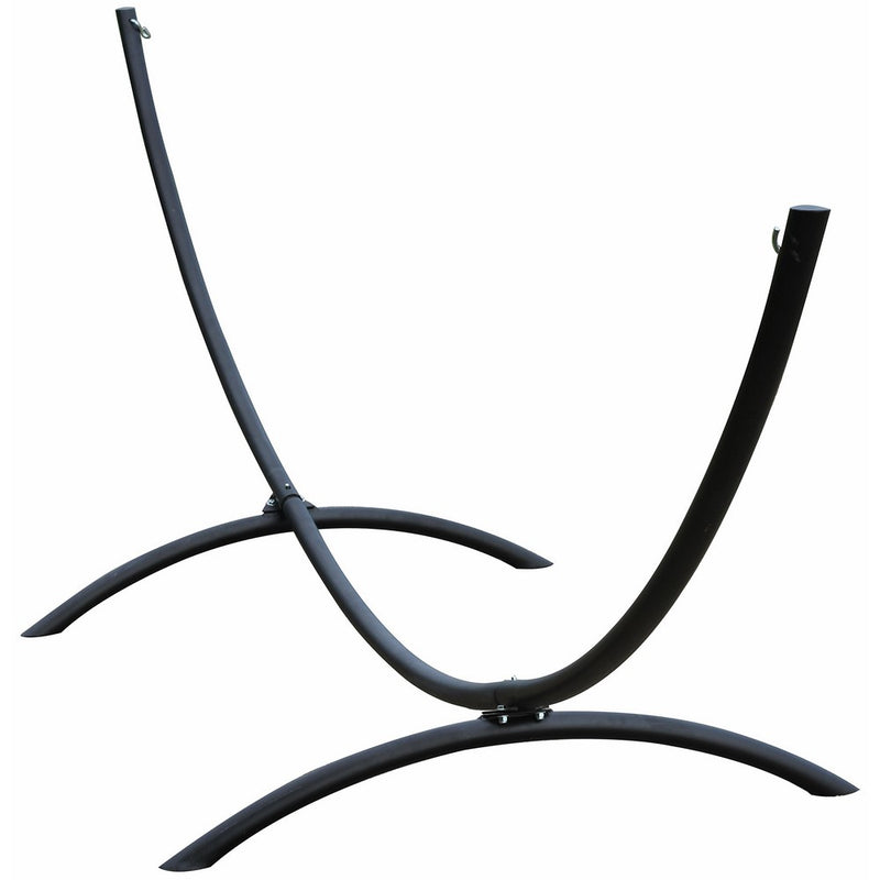 Vivere 15ARCS-BLK 15 Foot Steel Hammock Stand, 15', Black