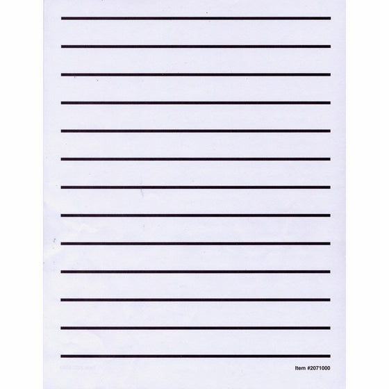 Low Vision Writing Paper - Bold Line -1 pad