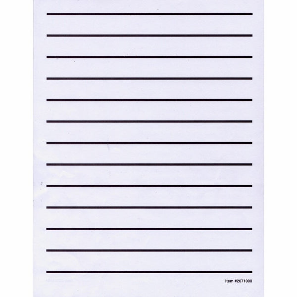 Low Vision Writing Paper - Bold Line -1 pad