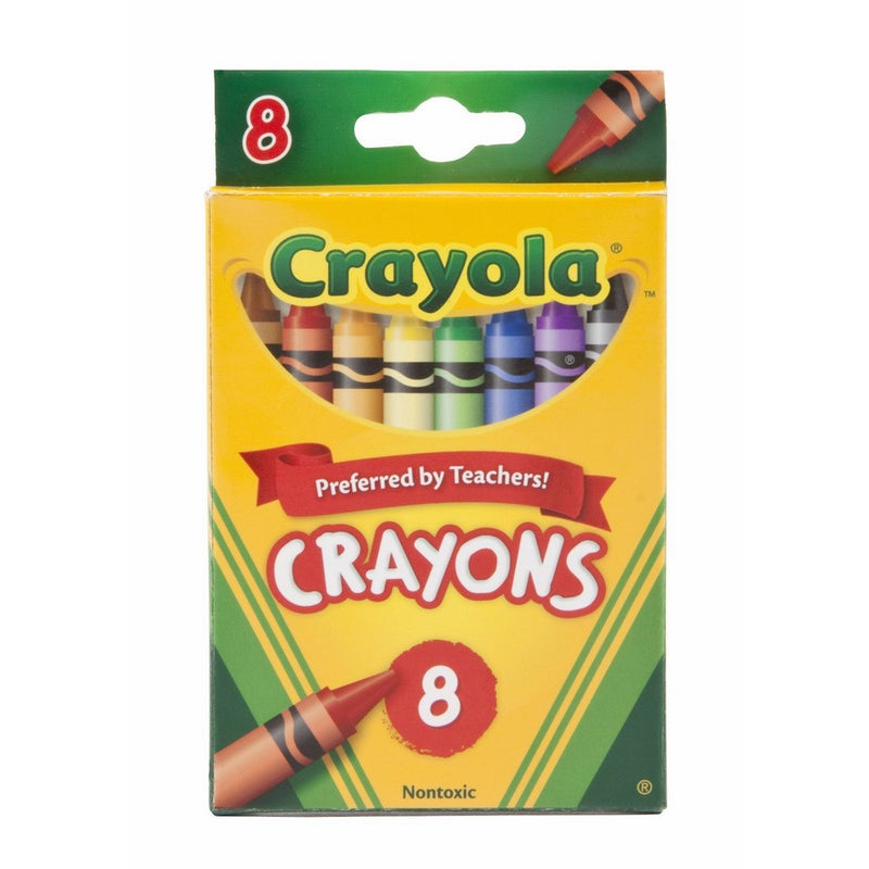 Crayola Crayons, 8 Count (Pack of 48)