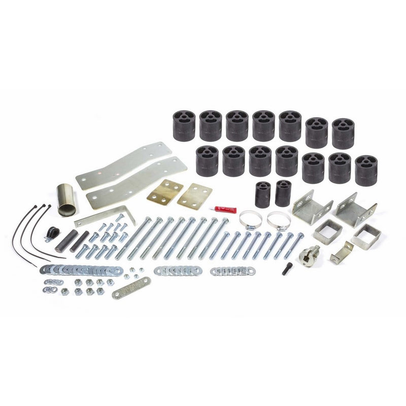 Performance Accessories, Dodge Dakota Gas Std/Ext/Quad Cab 3" Body Lift Kit, fits 2000 to 2002, PA60043, Made in America