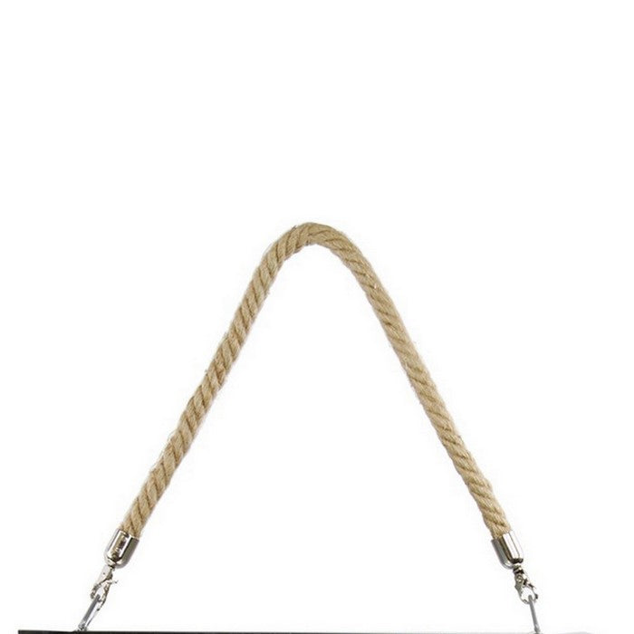 Transitional Square Metal Wall Mirror with Rope Hanger, Set of 2, Silver