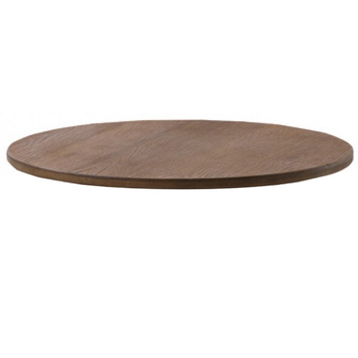 Contemporary Bar Table with Hairpin Legs and Bamboo Top, Black and Brown - BM219246