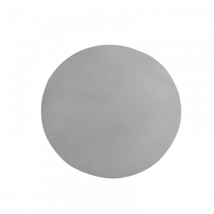 Contemporary Style Hour Glass Shape Concrete Stool, Gray - BM219263