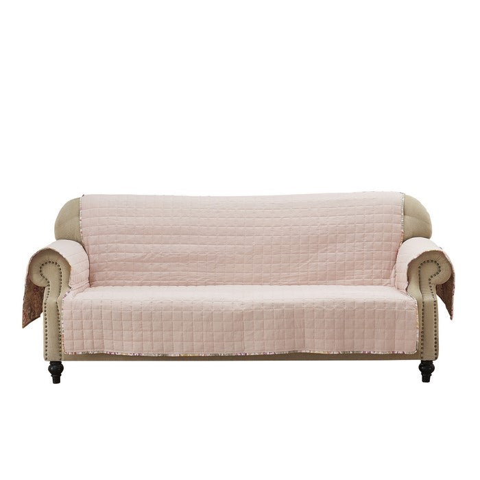 Fabric Reversible Sofa Protector with Medallion Pattern, Multicolor