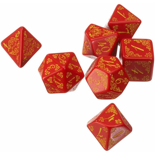 Pathfinder: Curse of The Crimson Throne Dice, Set of 7